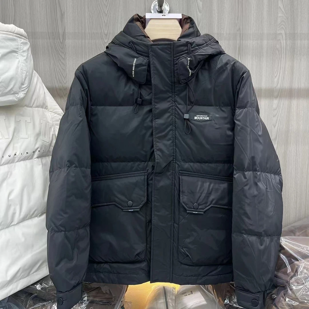 239867(K) 冬季潮流帅气工装休闲连帽时尚百搭外套