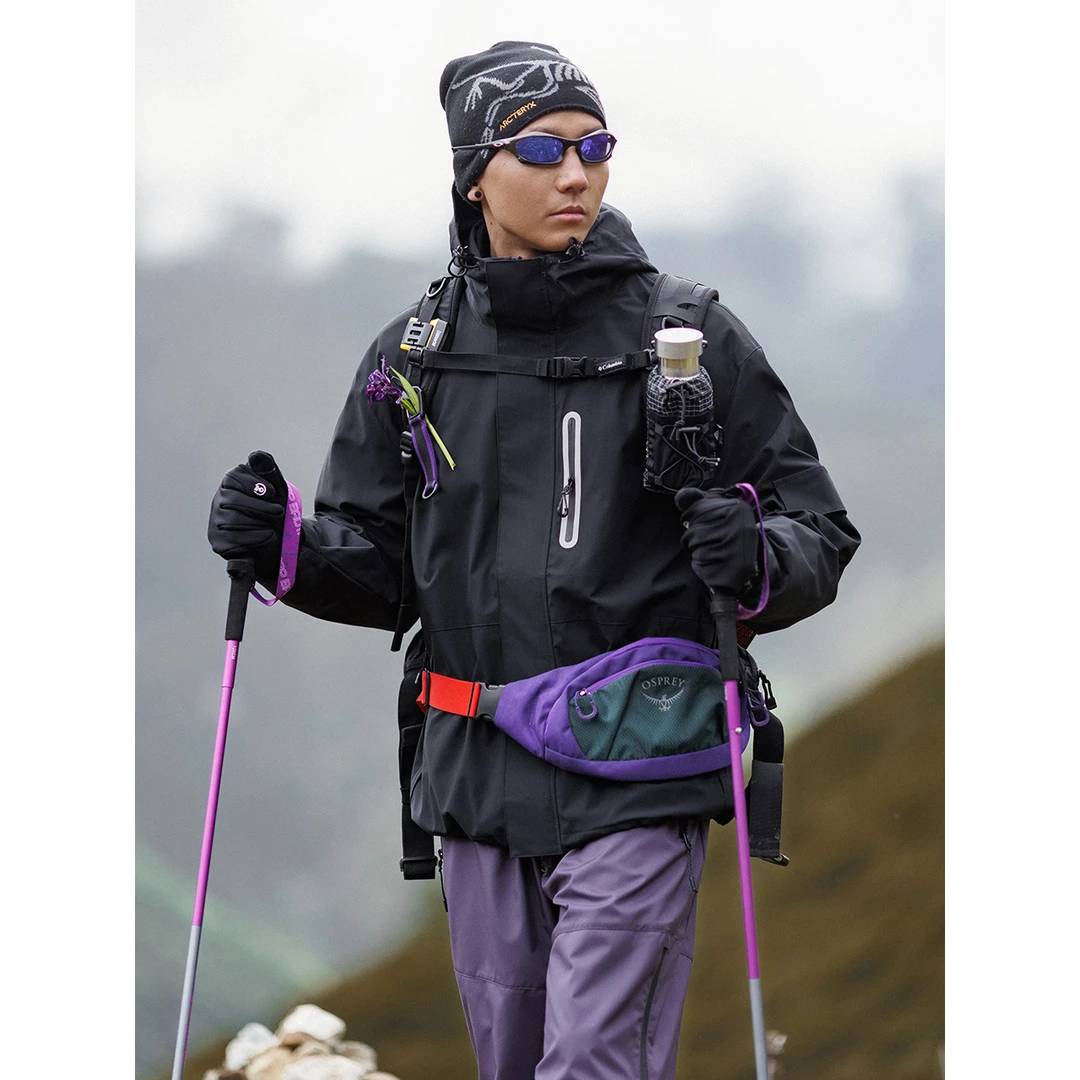 秋冬户外男防水特氟龙三防工装冲锋外套 网眼透气反光上衣夹克