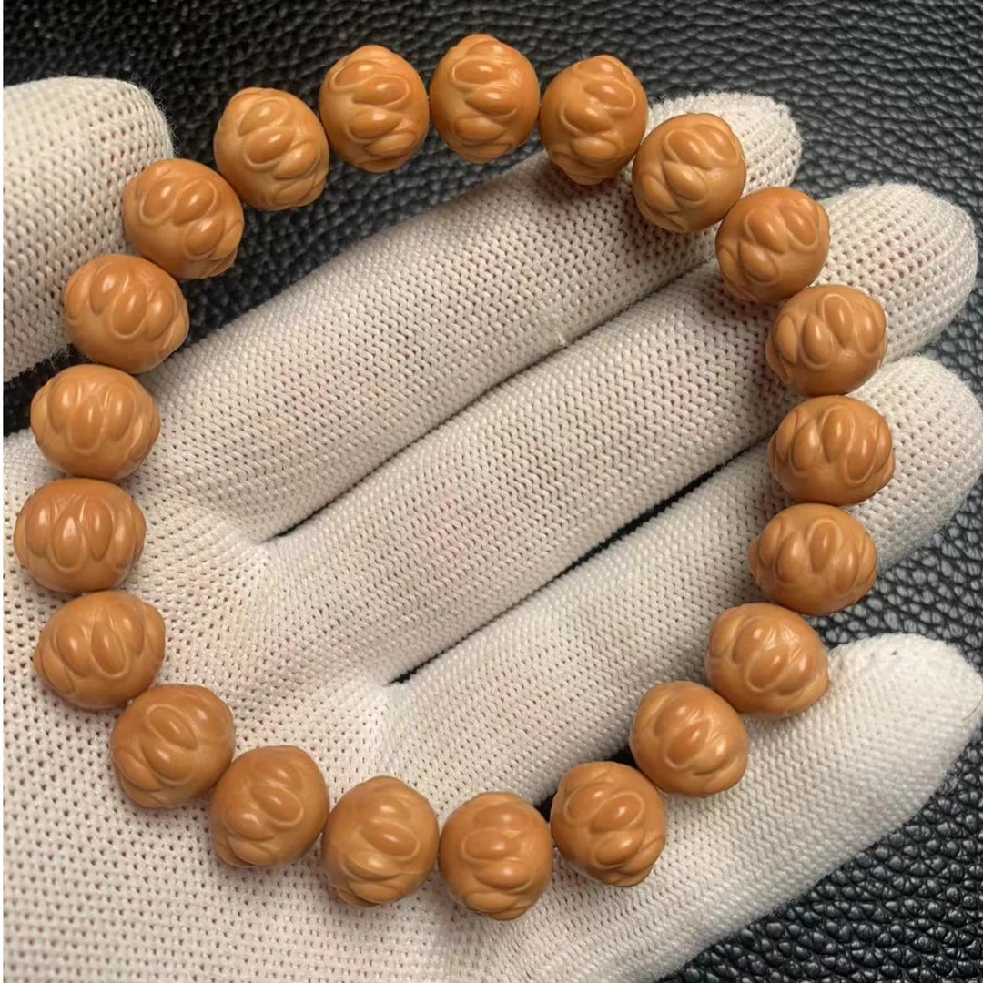 猴头手串雕刻灵丸吞噬手串猴头手串雕刻文玩好物e755