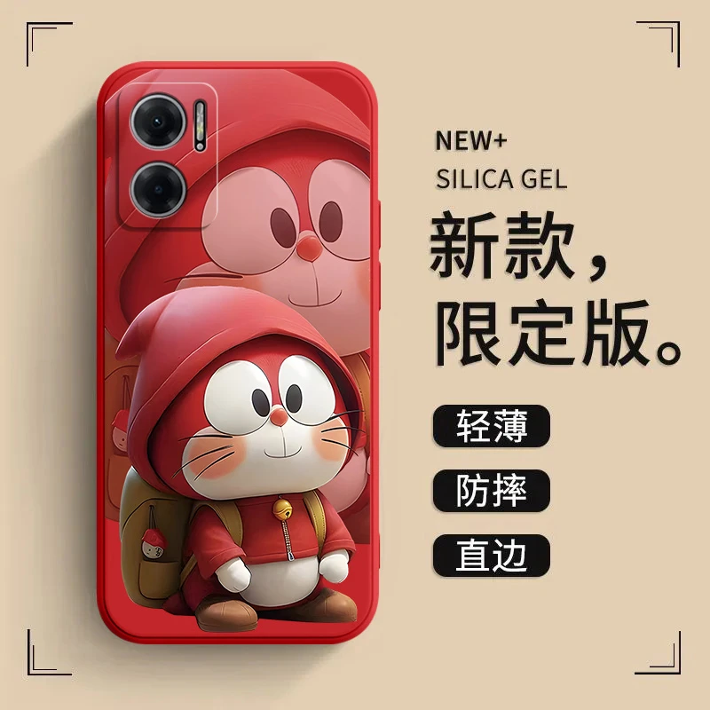 红帽叮当红米note11e手机壳note11tpro/note11r/note11t新款防摔