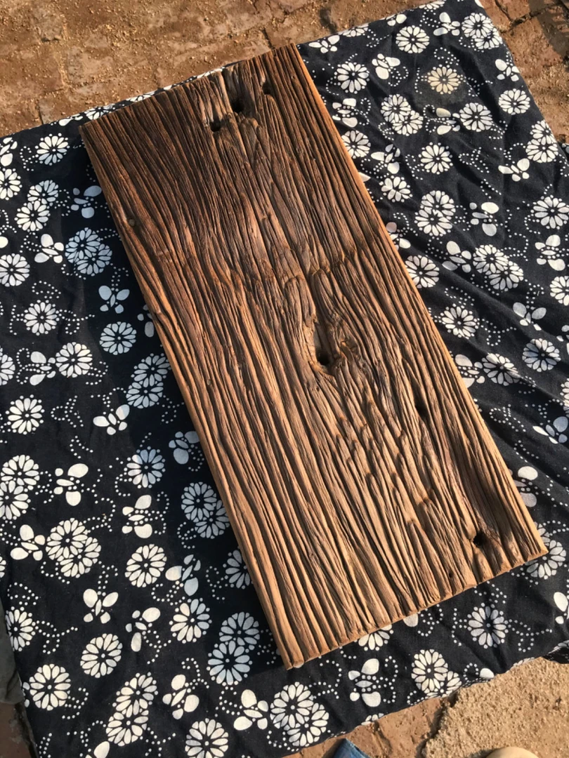 老榆木原生态实木干泡茶盘茶托整块风化木板茶台老木头拍照背景板