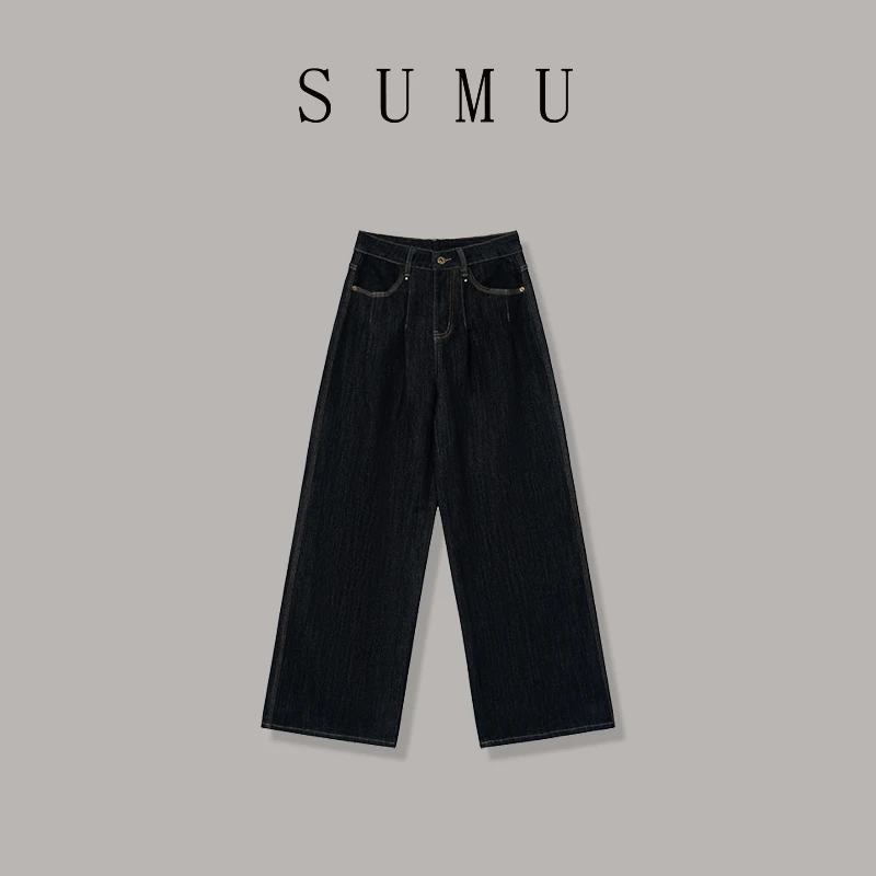 宿慕SUMU 女款牛仔裤 9-15 秋季新款时尚百搭牛仔裤C9900Z