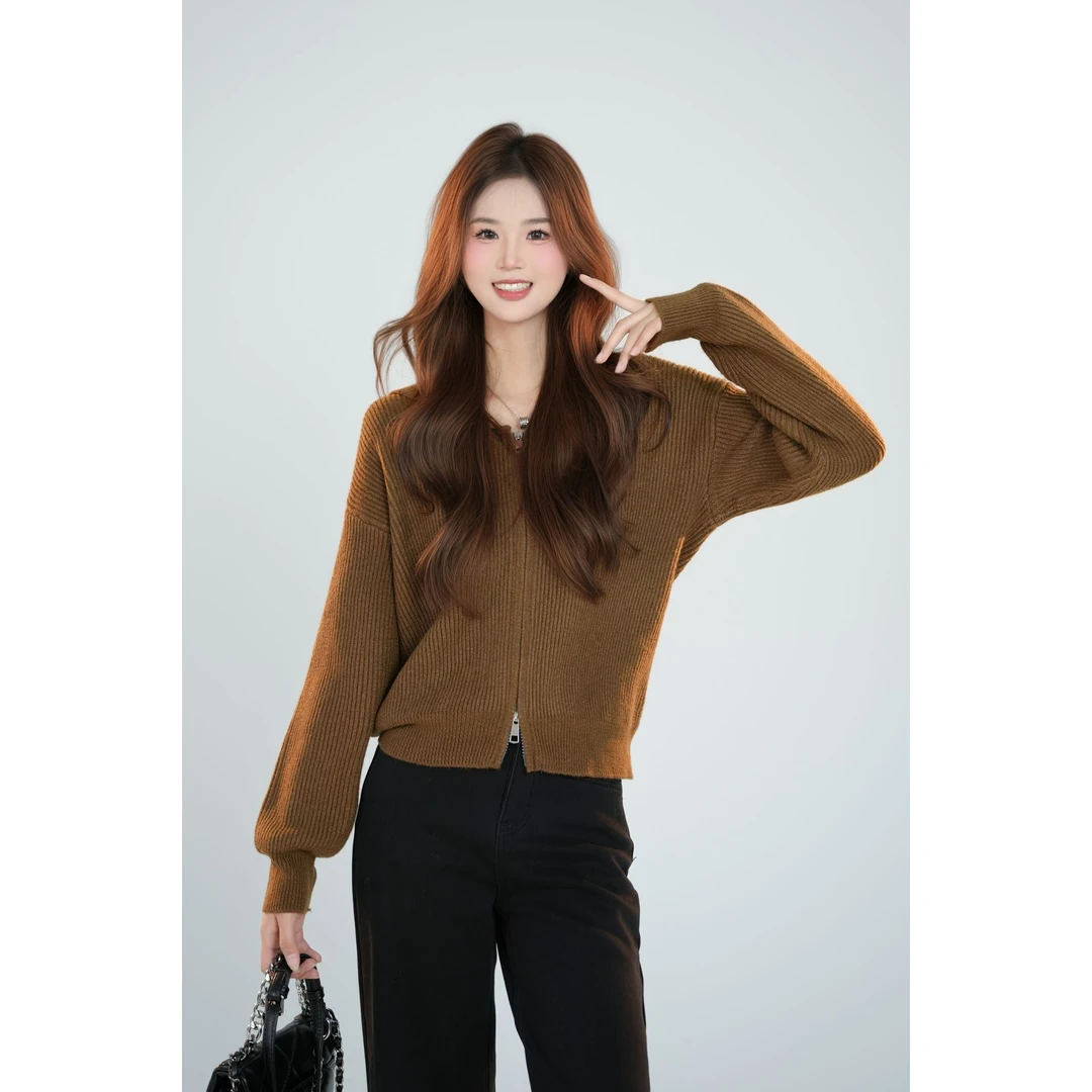 宿慕SUMU 女款针织衫 11-10 冬季新款时尚休闲针织衫B74034