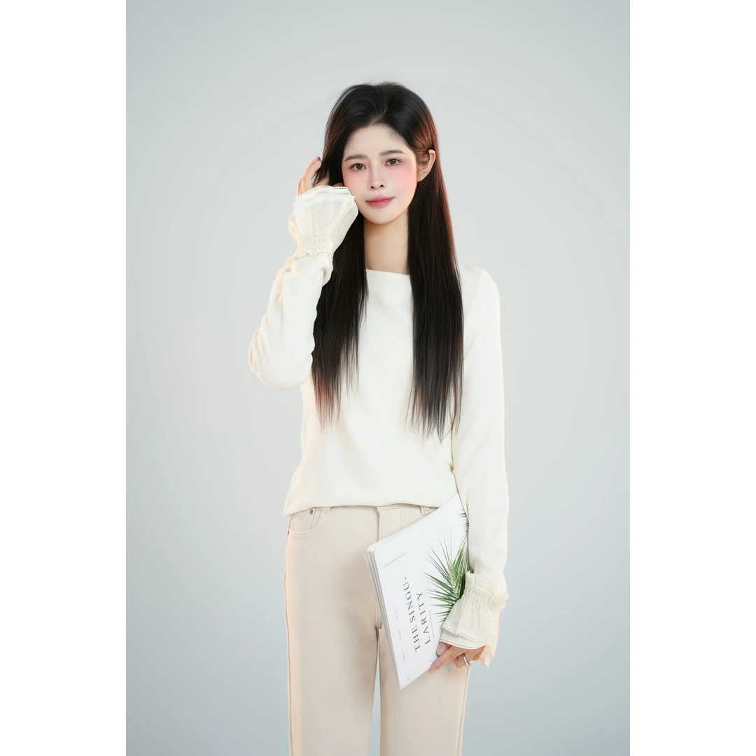 宿慕SUMU 女款打底衫11-11冬季新款时尚百搭休闲打底衫B1903C