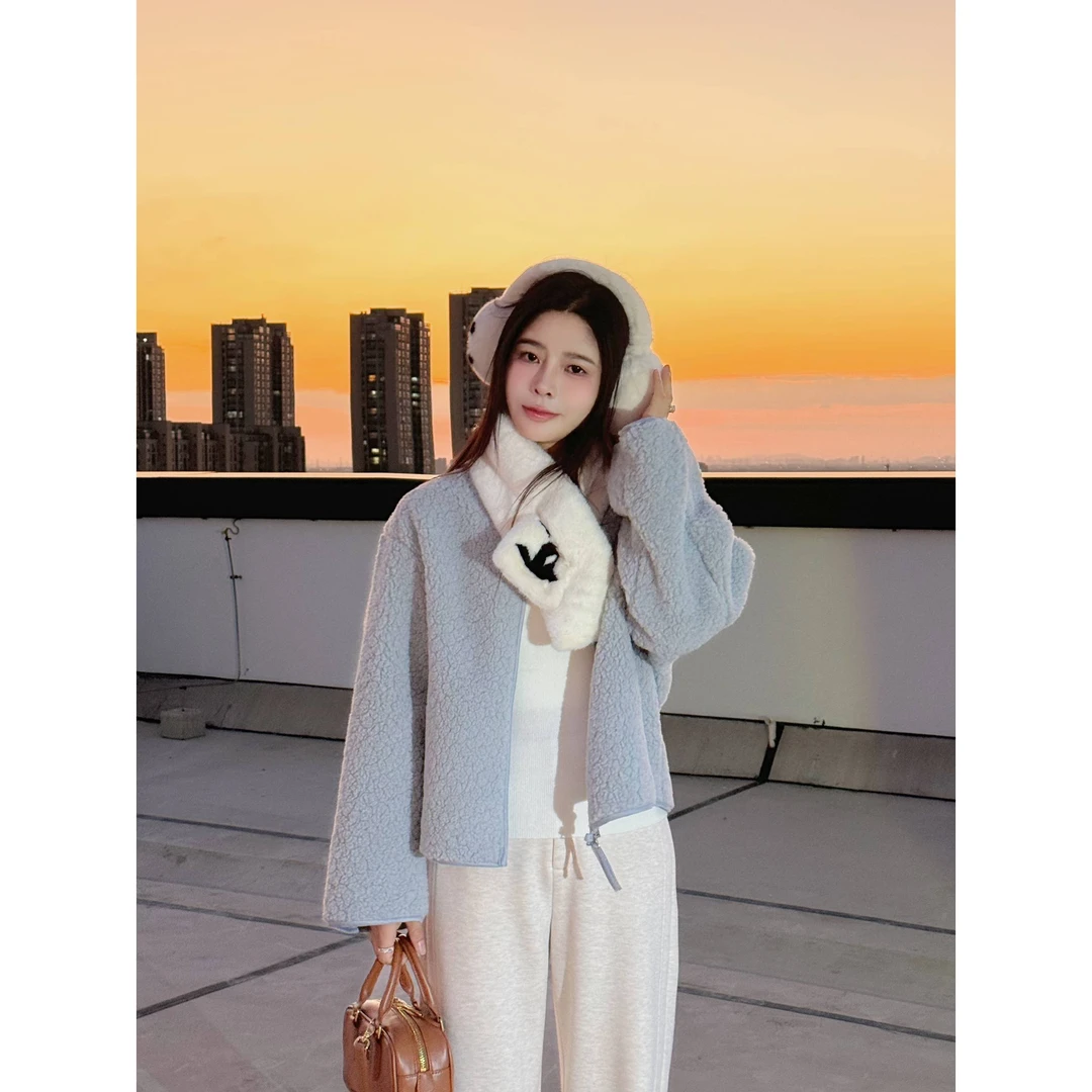 宿慕SUMU 女款外套 11-7 冬季新款时尚休闲百搭外套A1605A