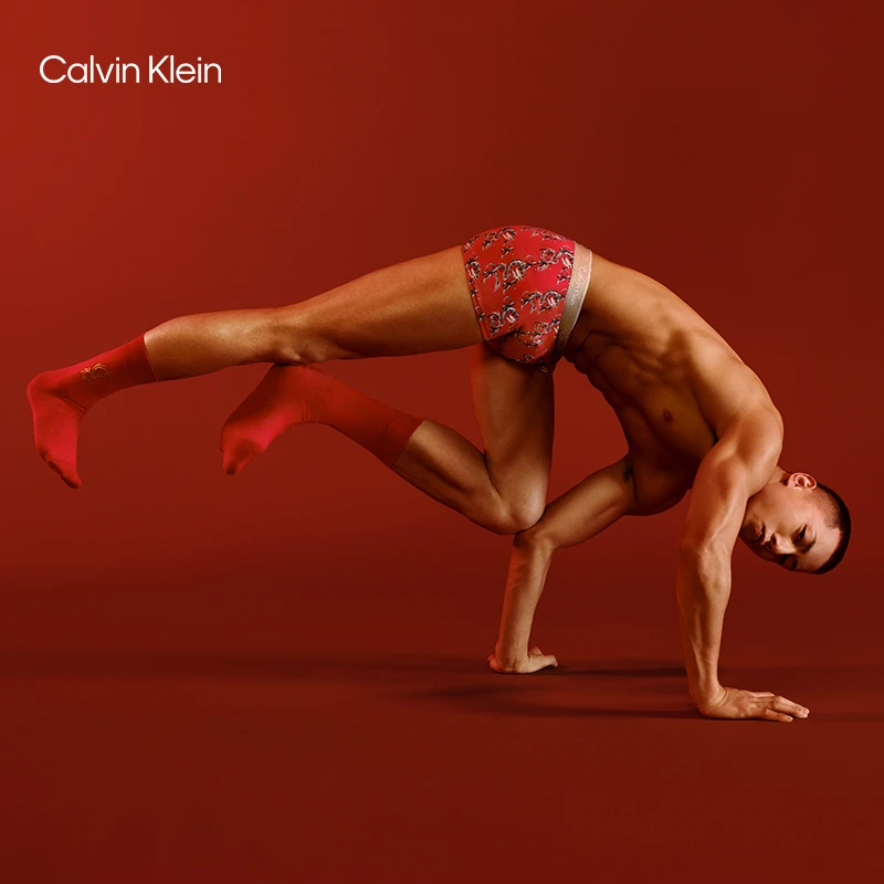 【明星同款】CK Jeans冬男女新年红袜子随心选新年礼物