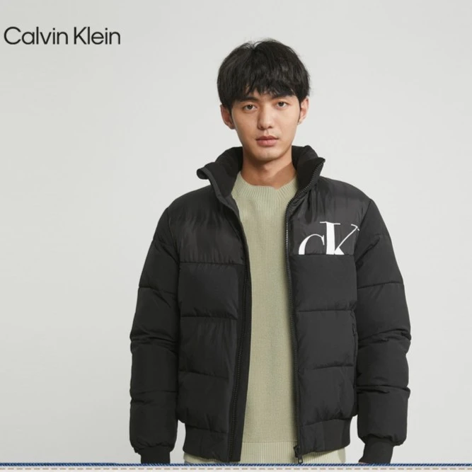 CK Jeans秋冬新款男士时尚休闲拼接夹棉外套ZM02480