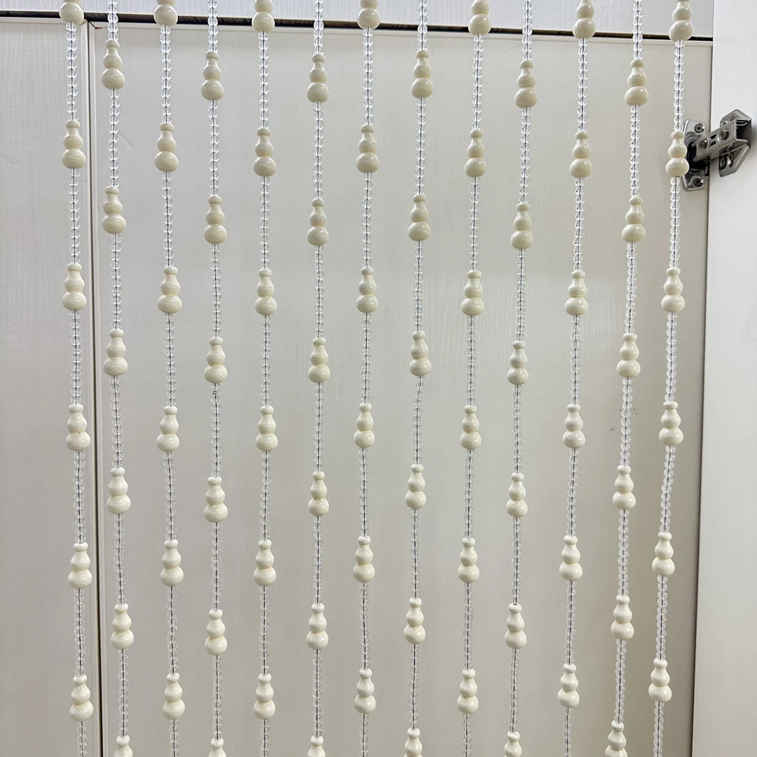 水晶 桃木长帘隔断帘 定制类