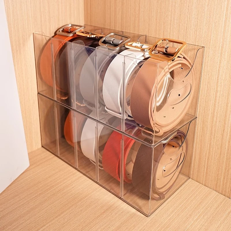 皮带收纳神器腰带腰绳整理盒高颜值领带架皮带架皮带收纳神器