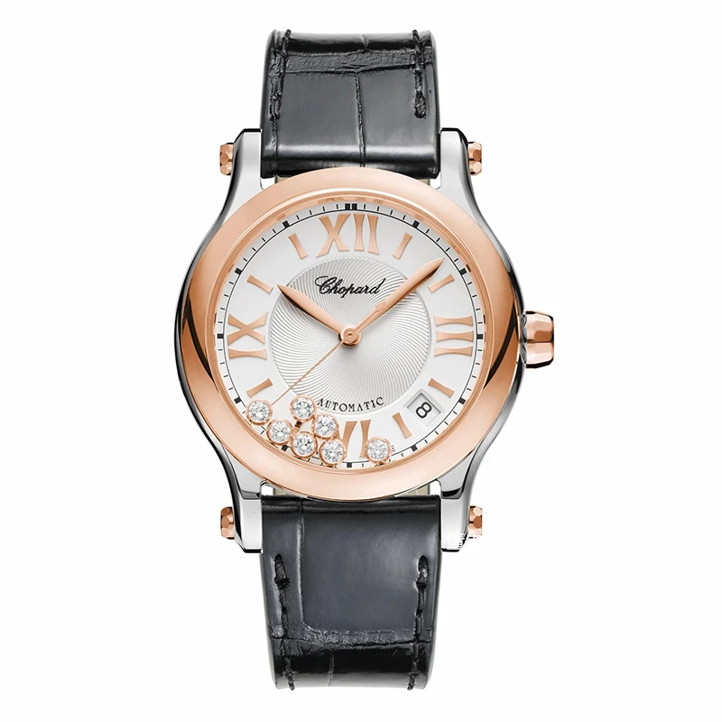 99新 Chopard/萧邦 Chopard/萧邦 间金快乐五钻表径30mm