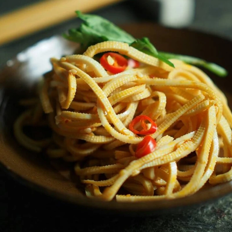 【直播专属】干千张丝冲泡免煮八公山特产私房菜凉拌菜冒菜豆腐皮