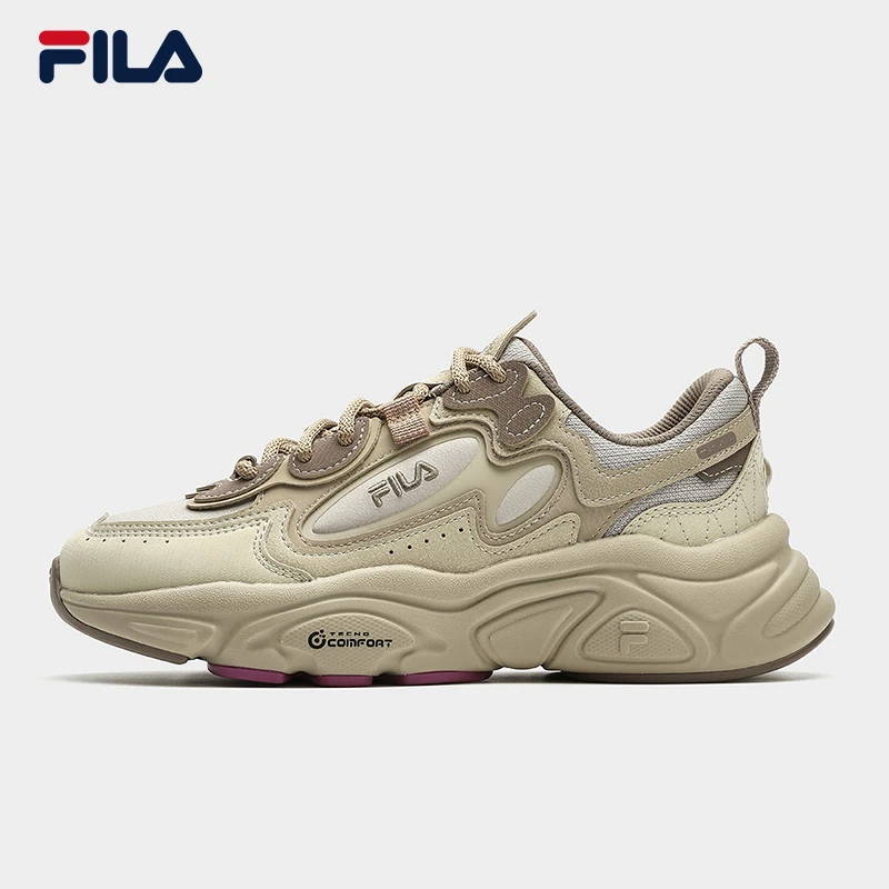 Fila/斐乐女火星1S升级款休闲百搭【雅丹风】厚底老爹鞋F12W342111F