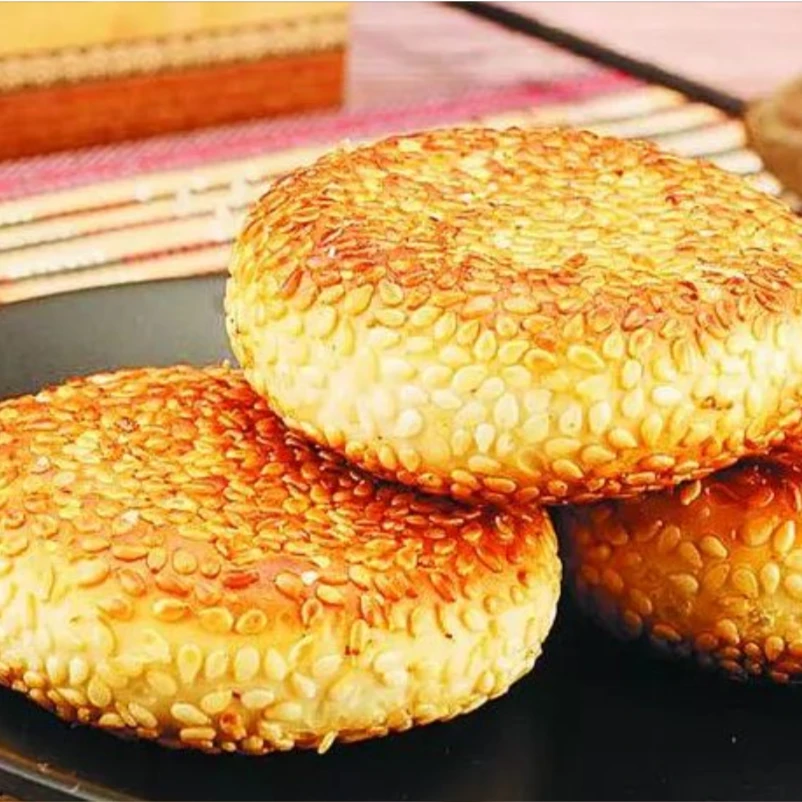 【金万隆出品】老式五仁麻饼500克一袋