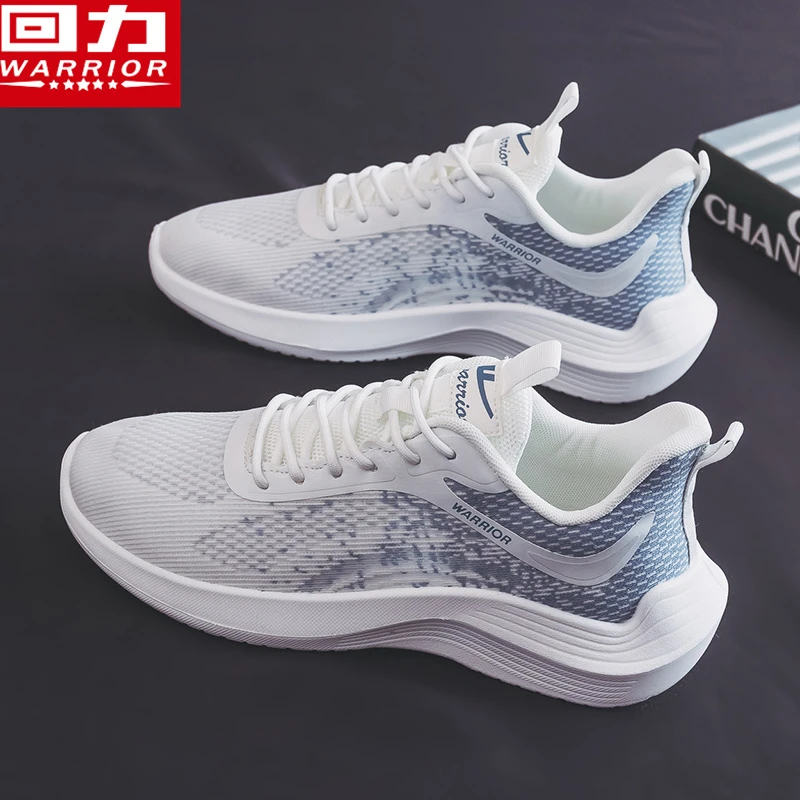 Warrior/回力运动鞋透气男鞋2025春季新款网面男款潮百搭休闲鞋子
