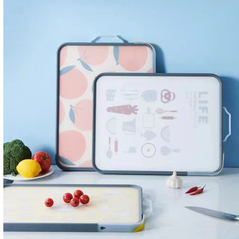 菜板家用多功能防霉厨房切水果大号加厚双面不锈钢切菜板面案板