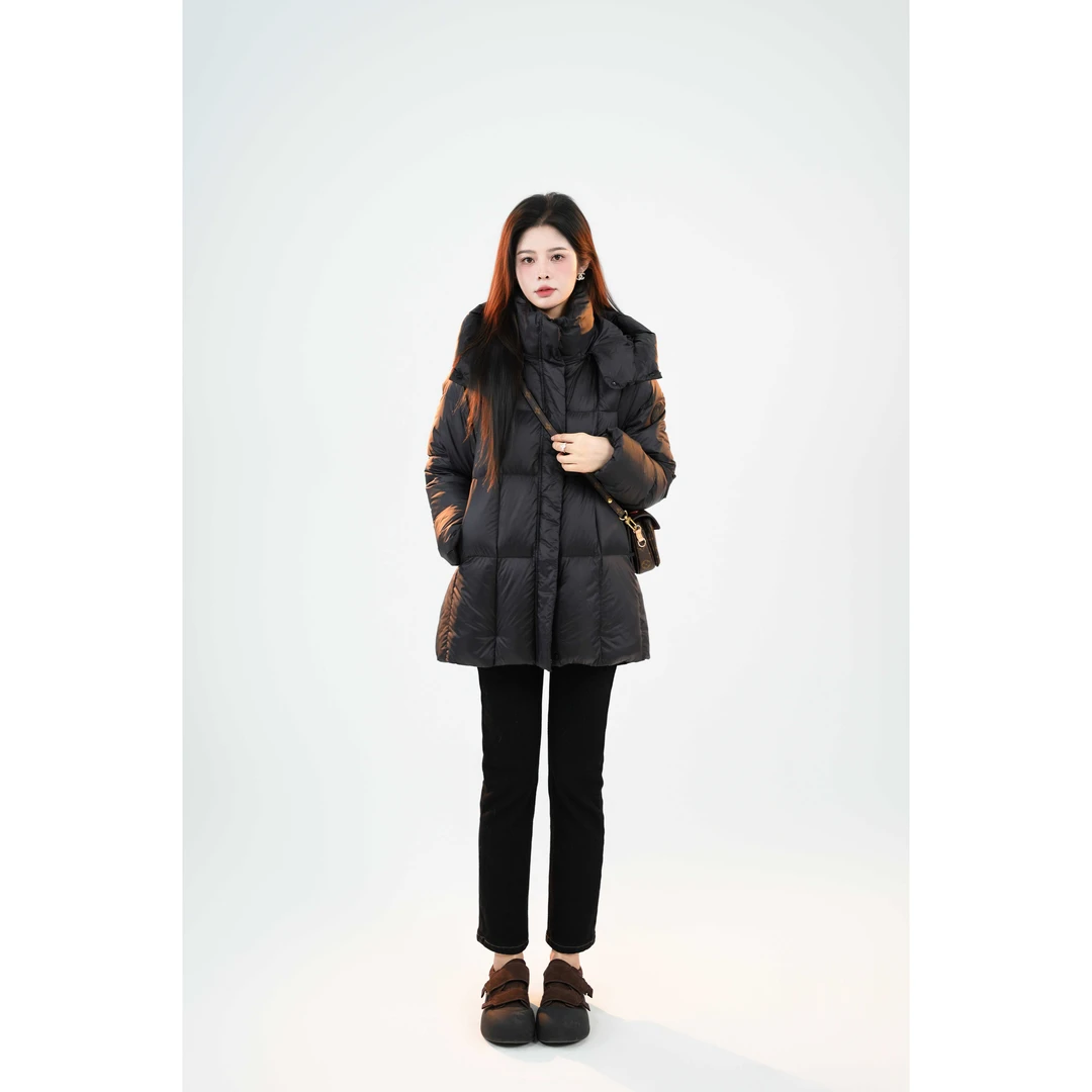 宿慕SUMU 女款羽绒服 10-29冬季2024新款时尚百搭羽绒服B28009