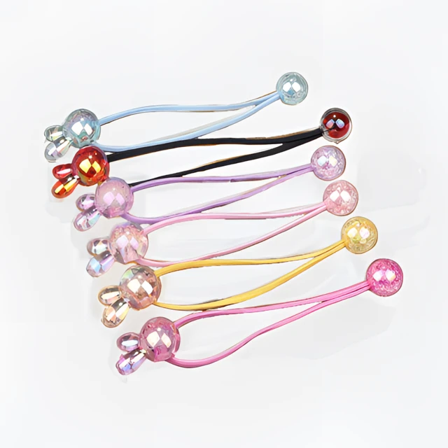 儿童皮筋发饰宝宝扎头发不伤发小女孩可爱头绳发绳糖果色女童发圈