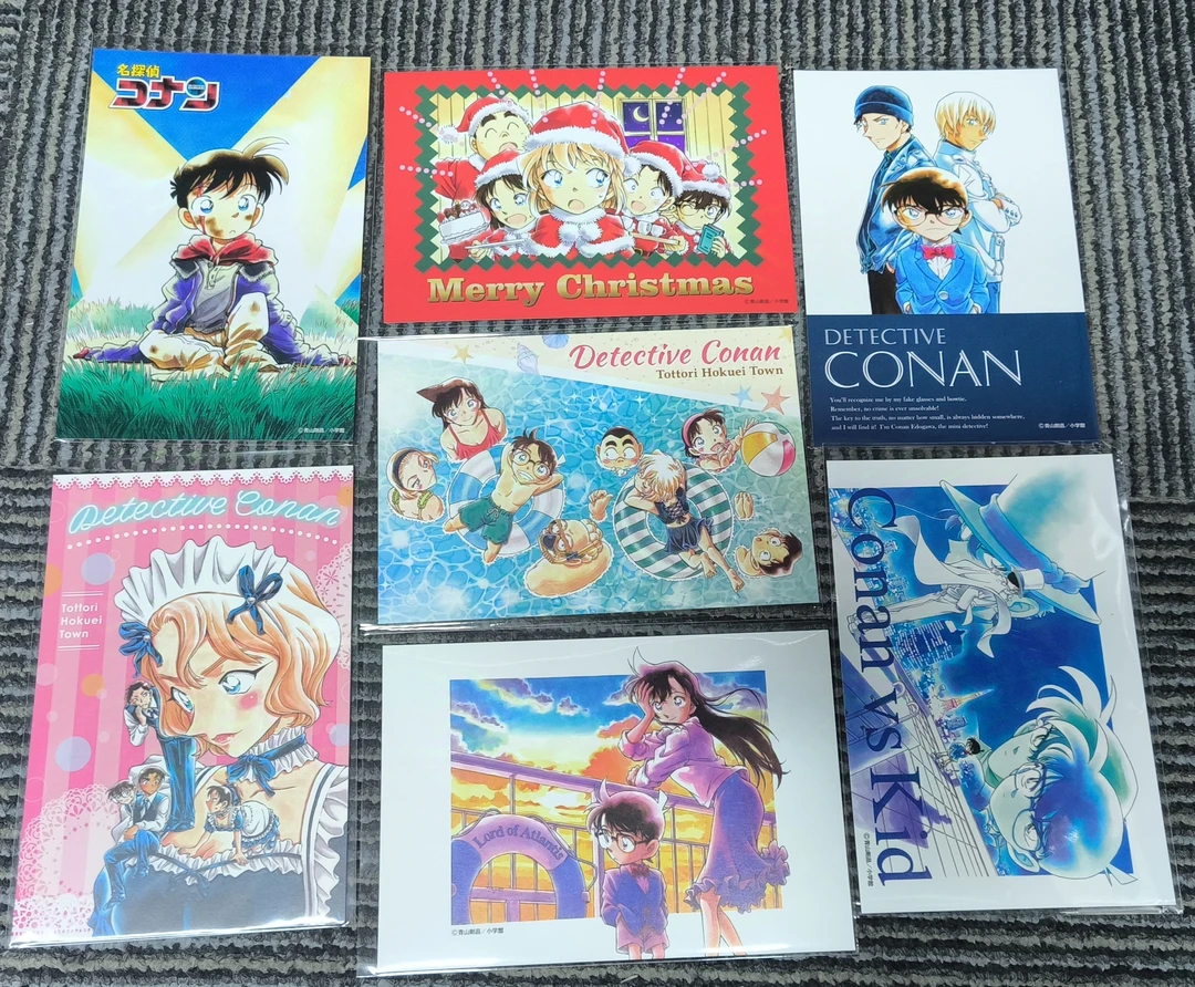【日谷拆卡】柯南 鸟取系列明信片 默认直播间代拆