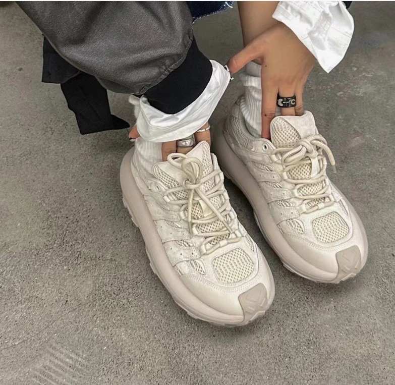 ！百搭新款女鞋2024巨好看舒适时尚潮鞋低帮厚底