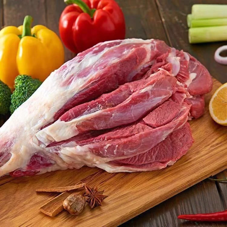 新鲜现杀整只羊腿肉整个羊腿带骨羊前腿肉烧烤带骨羊后腿鲜现杀i