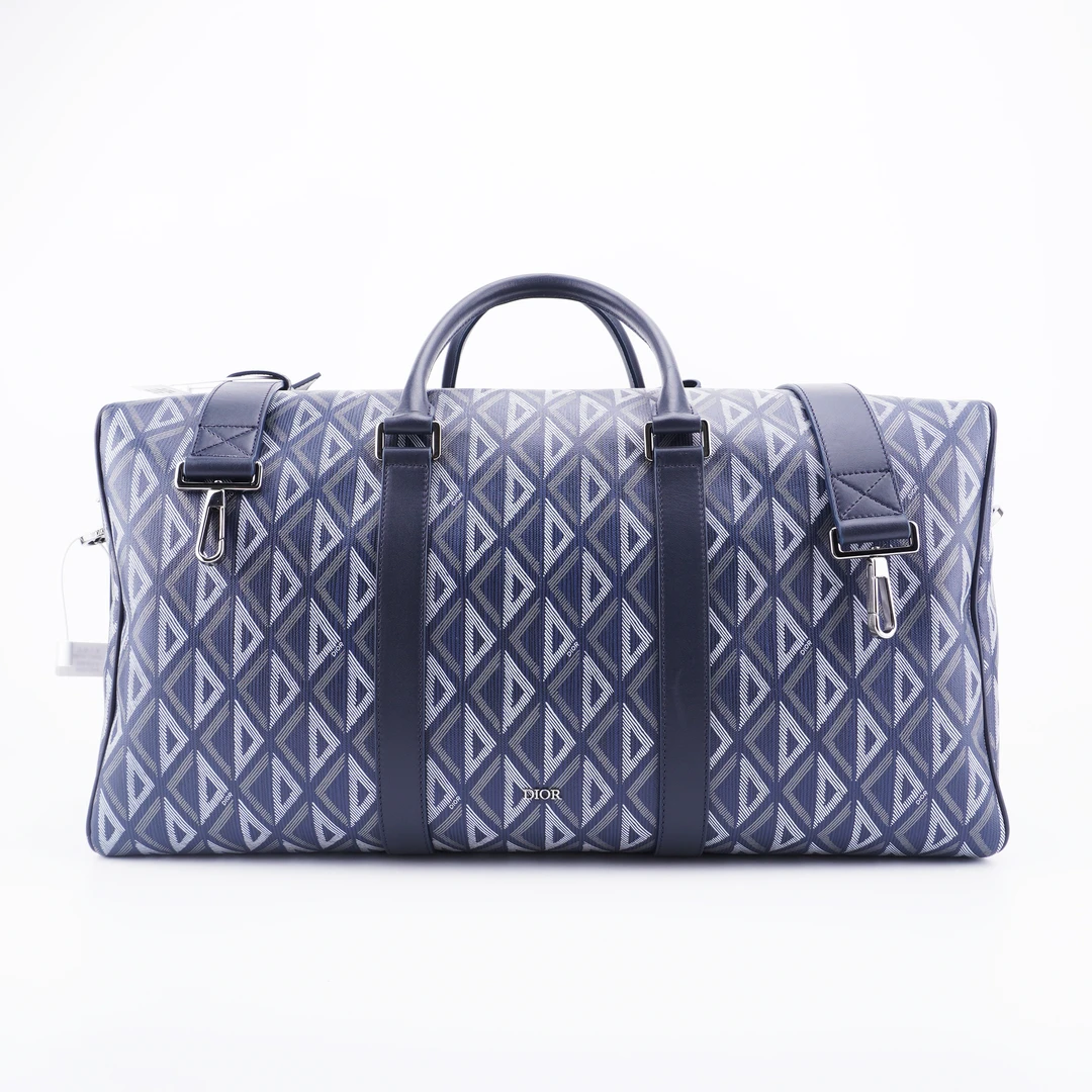 99新 DIOR/迪奥 99新迪奥Lingot50海军蓝旅行包50/25/21 E146