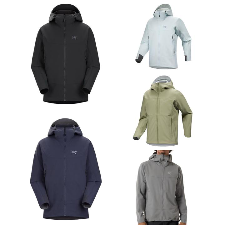 Arcteryx始祖鸟 Gamma hoody Logo徽标防风连帽夹克衣外套 男款