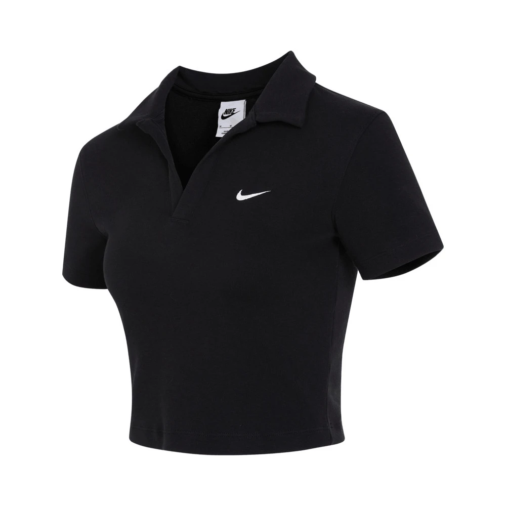 NIKE/耐克女子AS W NSW ESSNTL SS POLO CRPTO有领短T DV7885-010