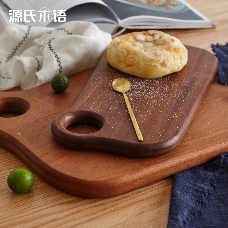 源氏木语【会员抽奖】实木乌檀木砧板厨房切菜板家用案板RB01603