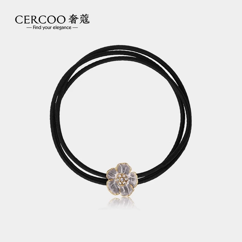 【双11】Cercoo/奢蔻头绳韩版时尚百搭网红发夹成人扎头发圈皮筋