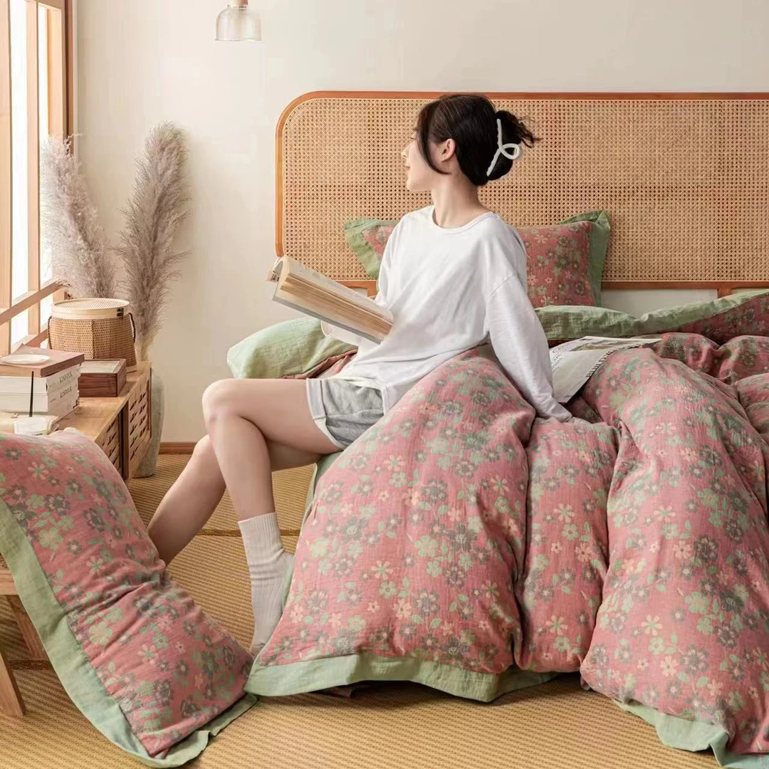 200*230cm双层纱四件套（不挑花型）