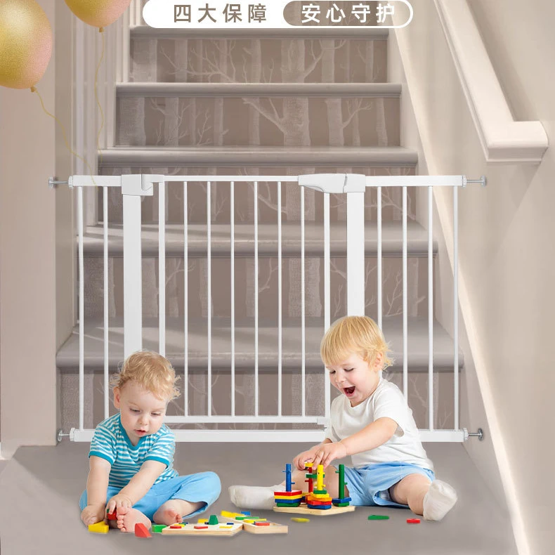 婴儿童安全门栏宝宝楼梯口防护栏宠物楼道栅栏门隔离围栏