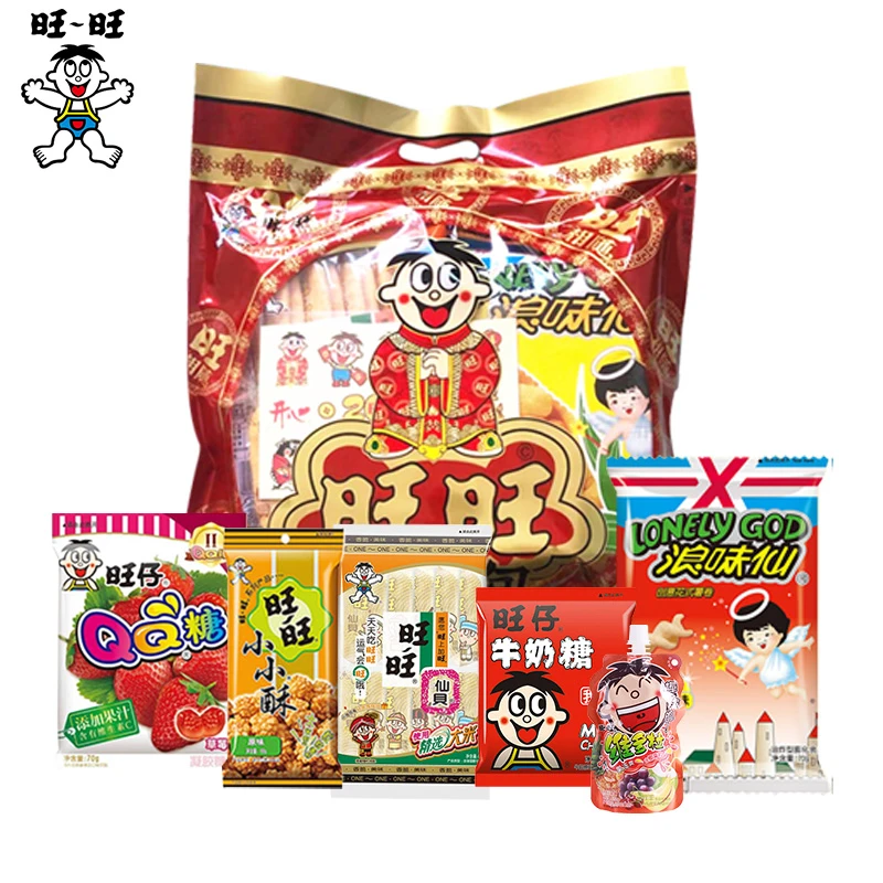 旺旺 巨型大礼包280g新年送礼年货 网红休闲零食拜年礼品大礼包