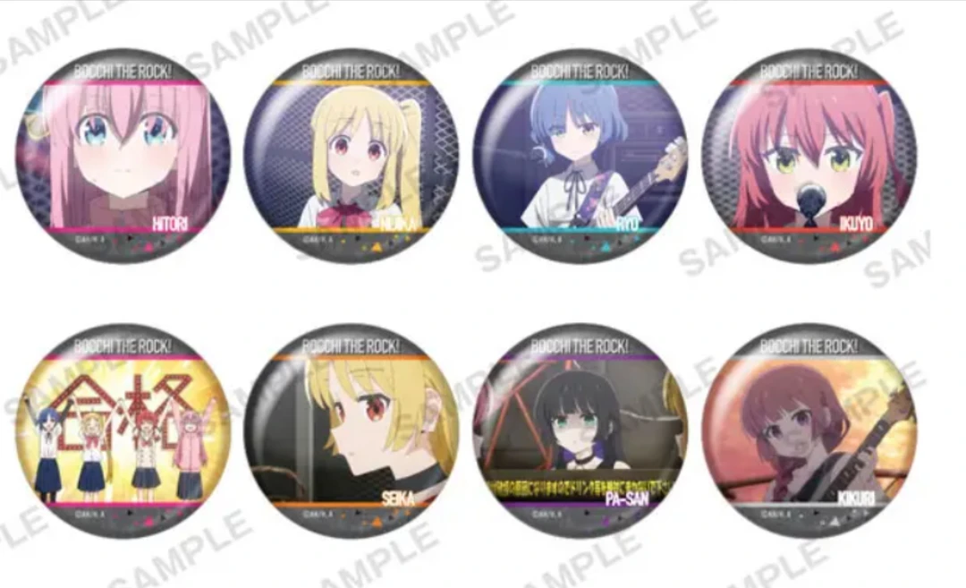 【拆盒】孤独摇滚 徽章 第2弹 盲盒