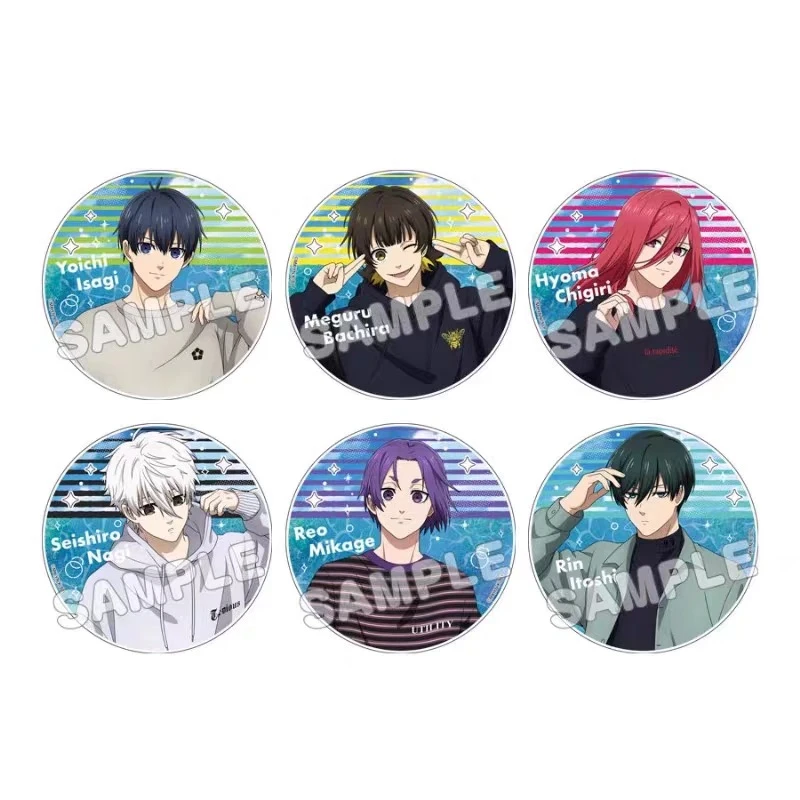 【拆盒】蓝色监狱（蓝锁） 亚克力杯垫 潮玩盲盒