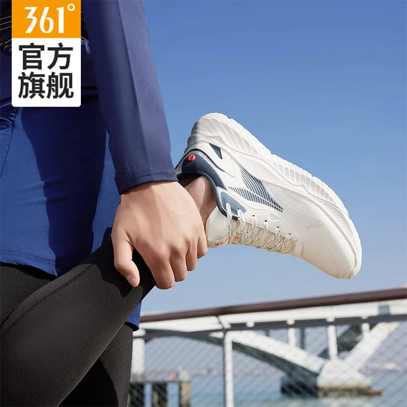 361°男鞋运动鞋2023夏季新款网面透气鞋子男轻便软底减震跑步鞋
