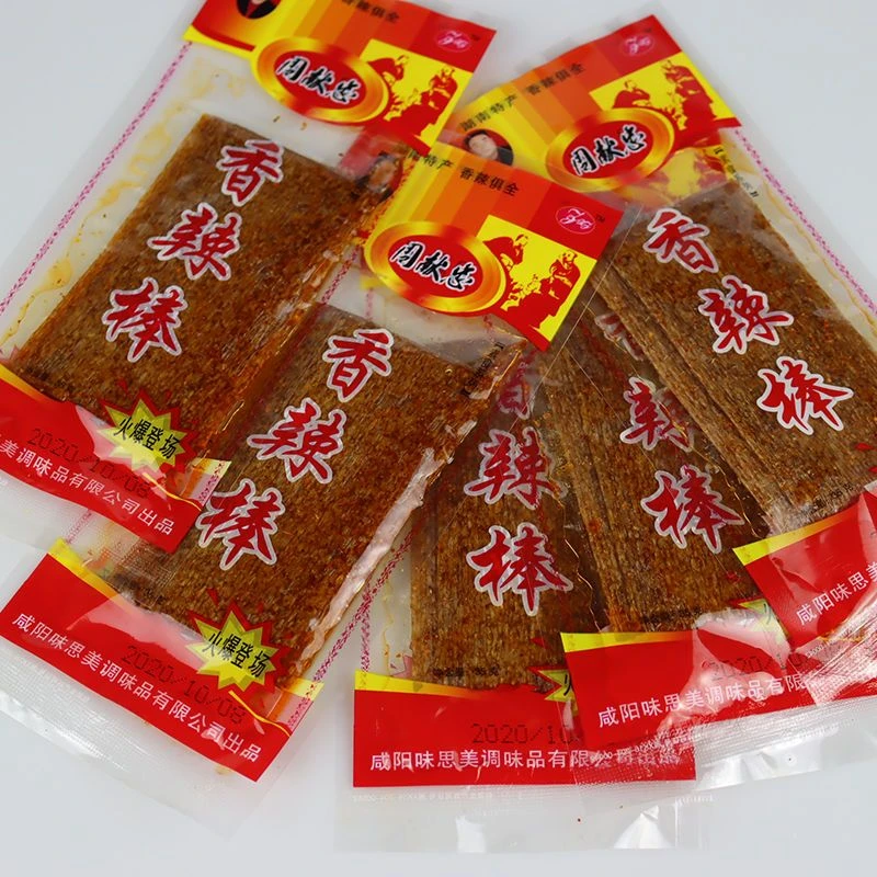 新疆周献忠香辣棒童年怀旧零食经典小时候老式辣片熟食小包装零食