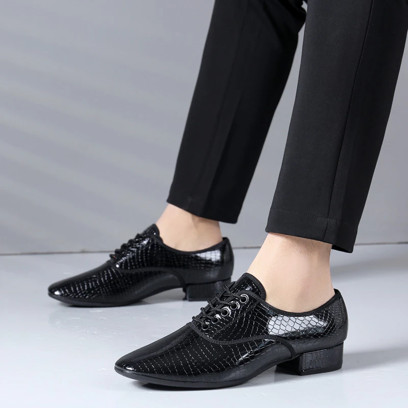 男士摩登舞鞋男舞蹈鞋广场舞鞋成人真软底国标舞拉丁舞跳舞鞋男士