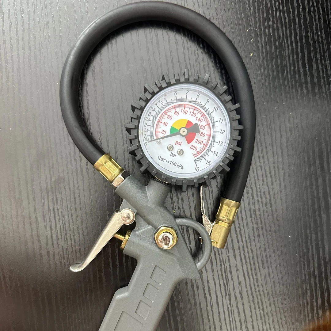 胎压表气压表高精度带压力充气头