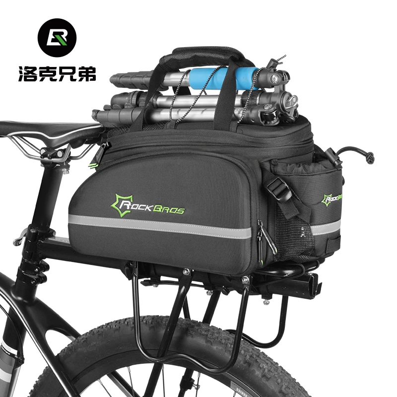 洛克兄弟自行车包后货架包山地车驮包尾包前后鞍座包骑行单车配件