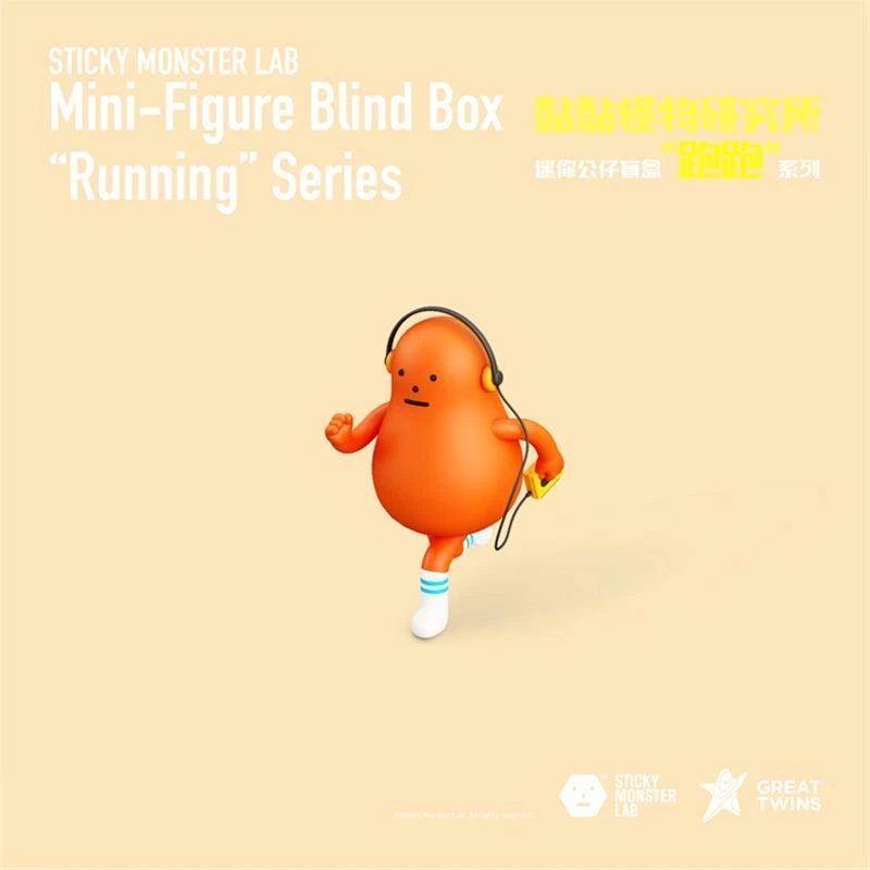 （正）黏黏怪跑跑系列diy包挂钥匙链