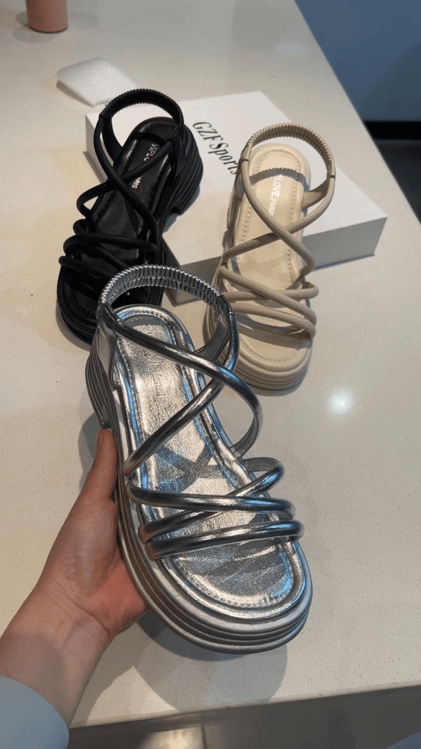 泡泡家 简约休闲亲子凉鞋9698