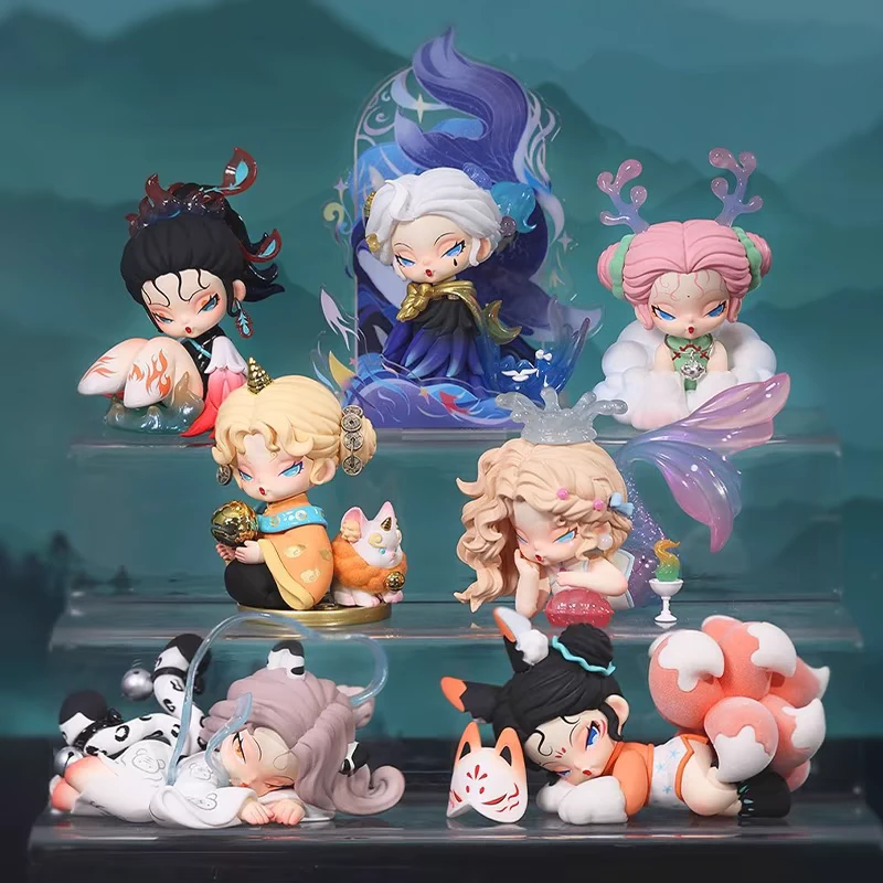 正版DODO NAMI浮游山海系列盲盒手办桌面车载摆件生日礼物