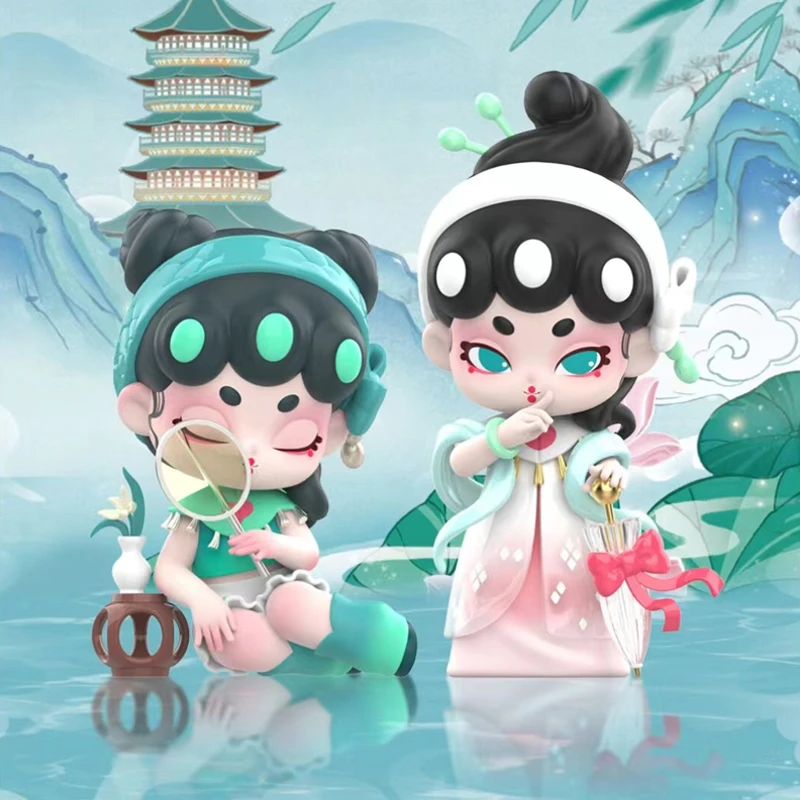【拆盒】正版白蛇传盲盒手办国潮古风潮玩公仔桌面车载摆件生日礼物
