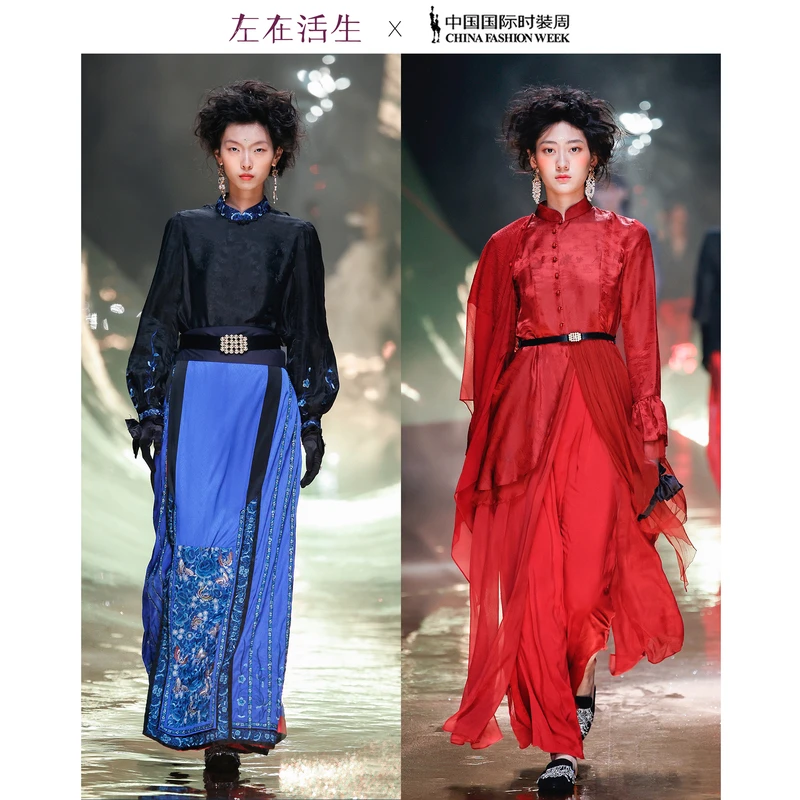 【宽腰带】生活在左24K金腰带五瓣梅牛皮2023秋冬皮带腰链女2934180