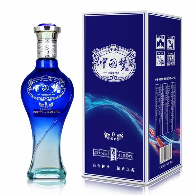 年井中国梦【百万钜惠】浓香型酒【无手提袋】礼盒52度 400ml 52度