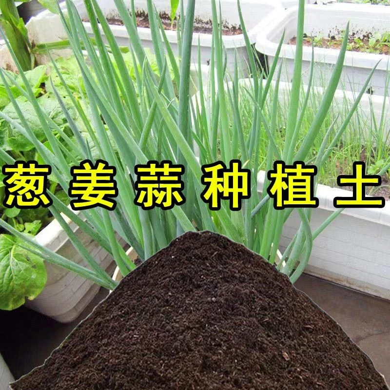 葱姜蒜种植土盆栽土育苗土营养土阳台种菜土泥土种菜专用有机土壤