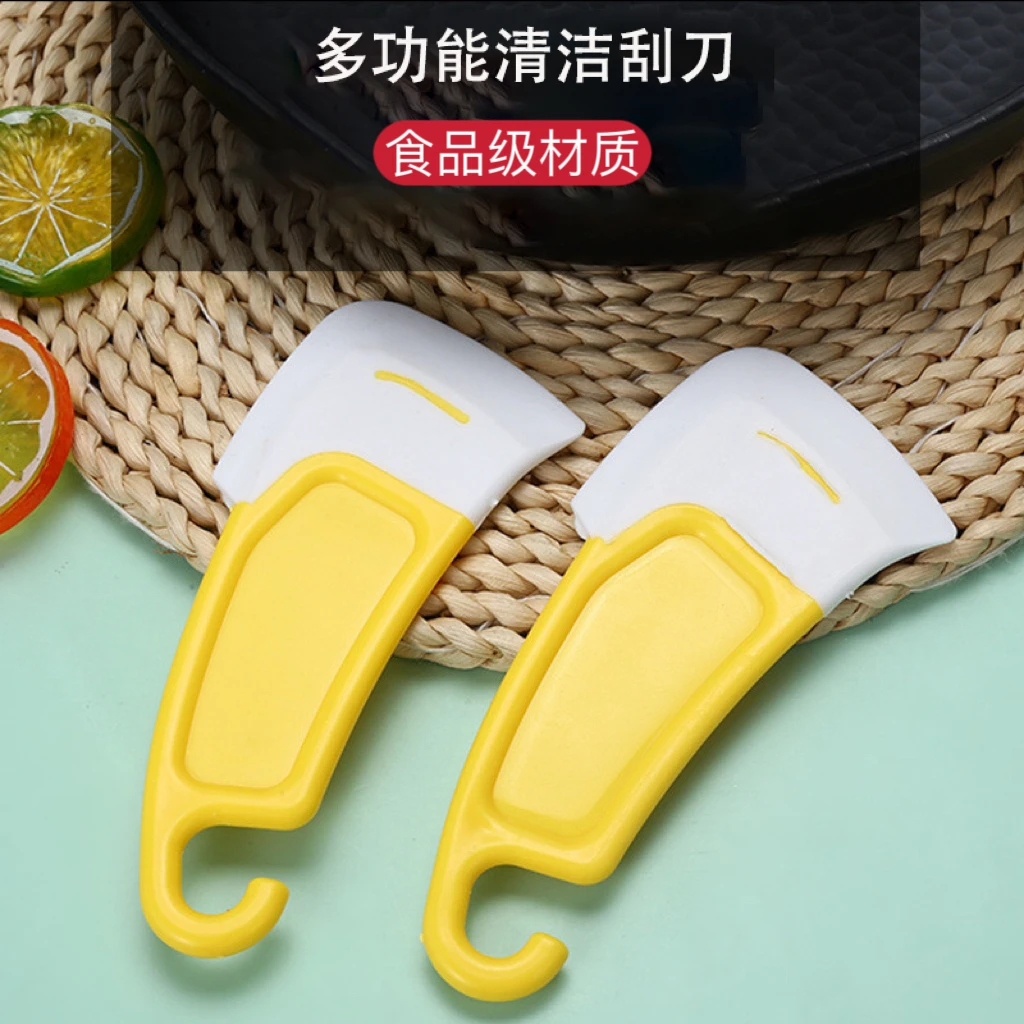 厨房硅胶刮刀锅底灶台清洁刷家用耐高温刮板清洗油污不粘锅刮刀铲