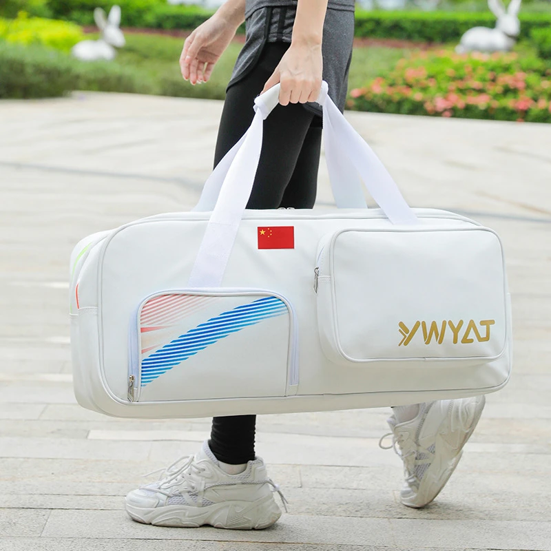 2025新款羽毛球包单肩背包3-6支裝手提便携包网球包拍袋男女韩版-