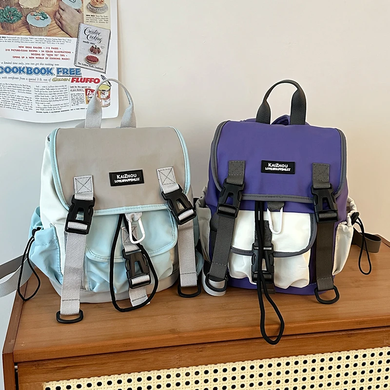 2024新款背包小学生休闲运动迷你旅行书包轻便户外徒步登山双肩包