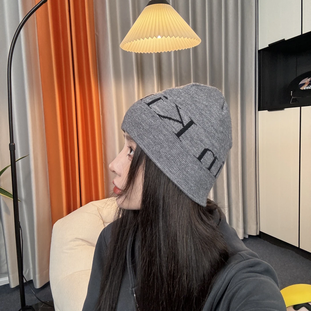 韩国帽子毛线针织美式冷帽